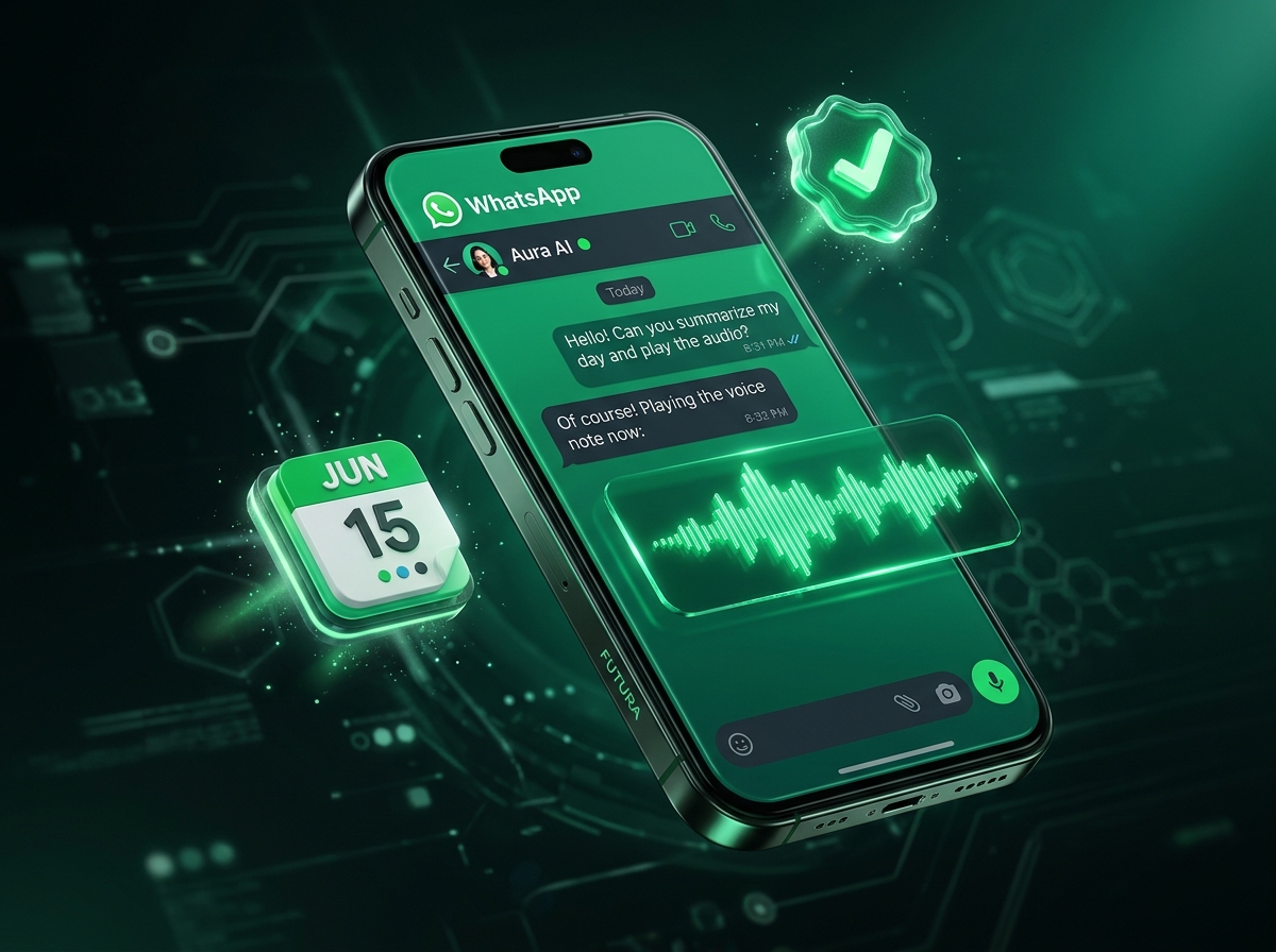 IA com Áudio e WhatsApp 3D